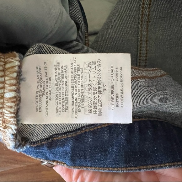 Madewell High Rise Slim Boyjean Milton Wash size 26 - Picture 11 of 16